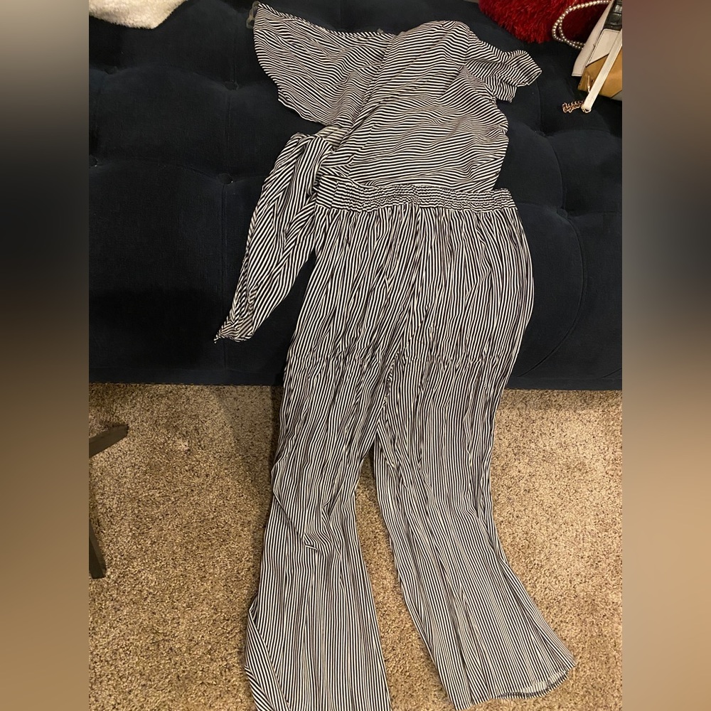 Palazo pants and matching blouse